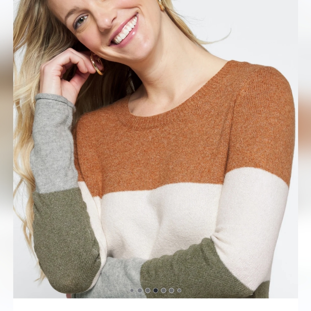 Market & Spruce Sandra Crew Neck Sweater